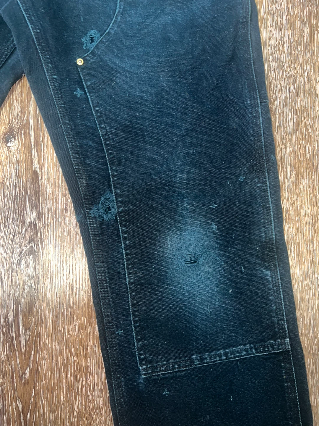 Vintage Carhartt B01-BLK Double Knee Pants - photo 3
