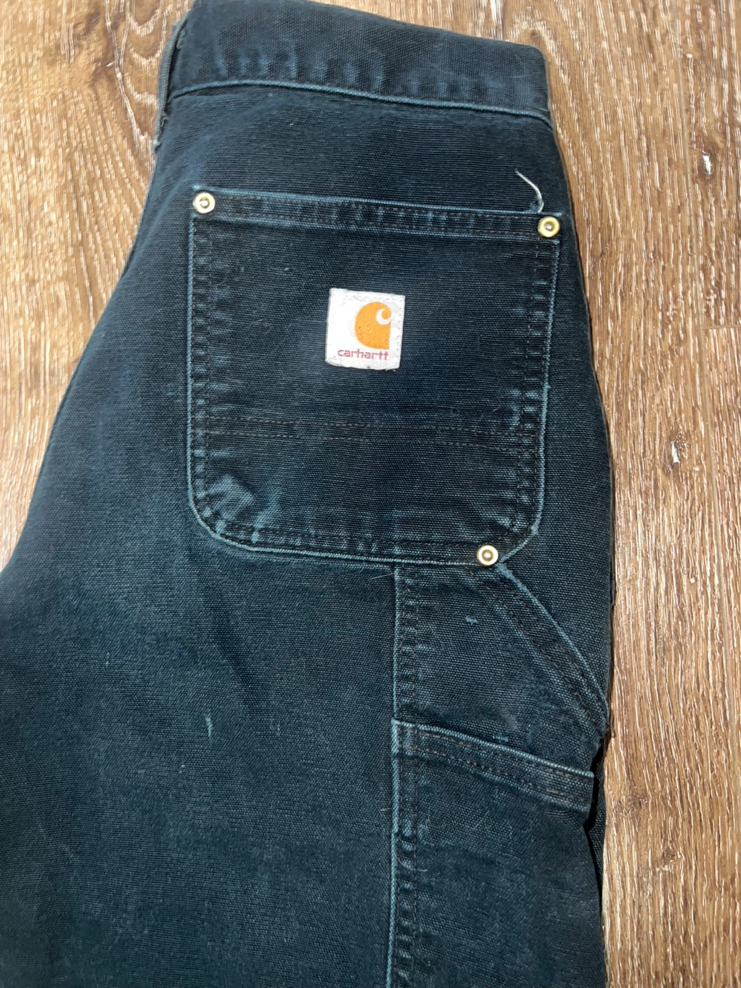 Vintage Carhartt B01-BLK Double Knee Pants - photo 4