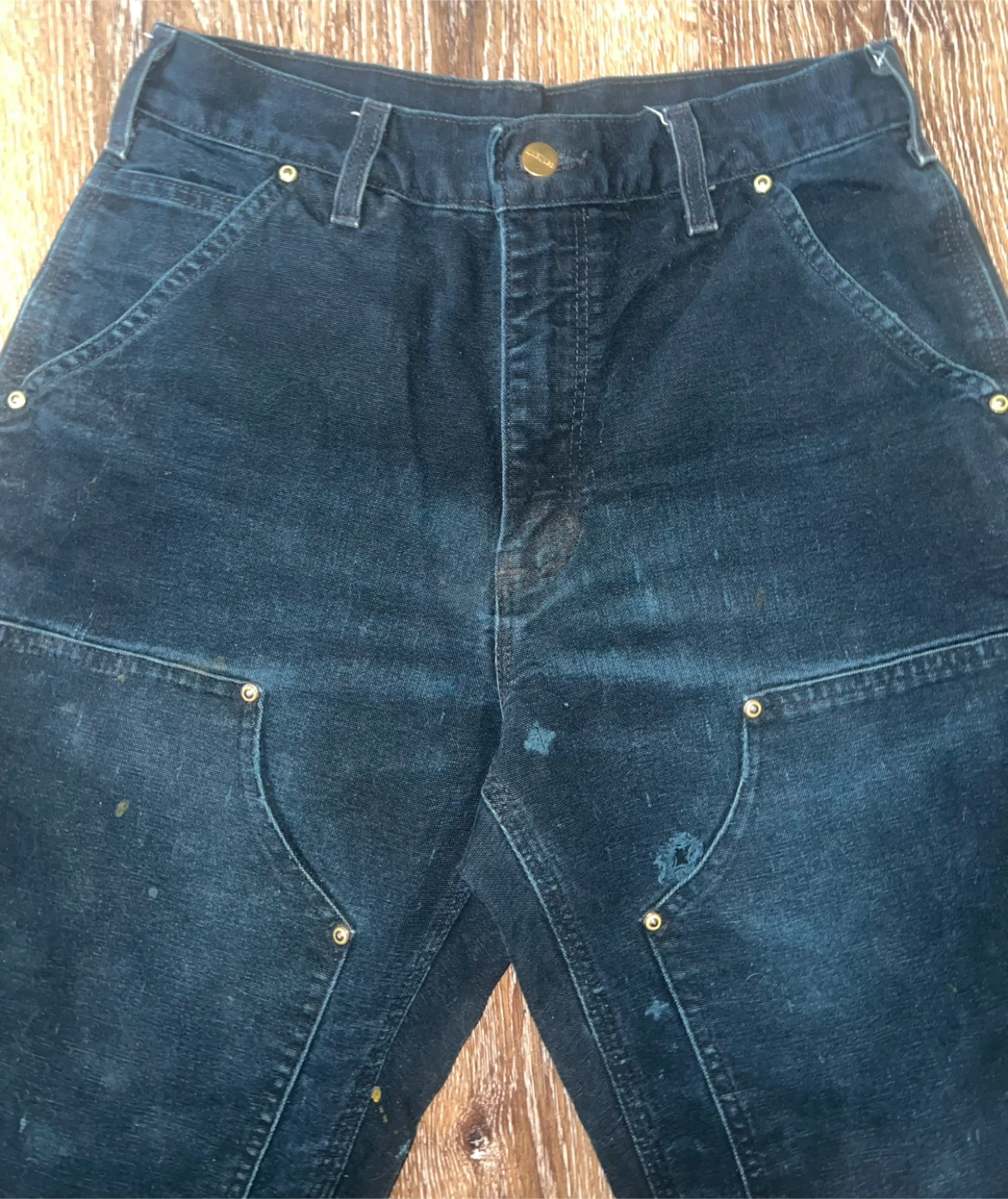 Vintage Carhartt B01-BLK Double Knee Pants - photo 2