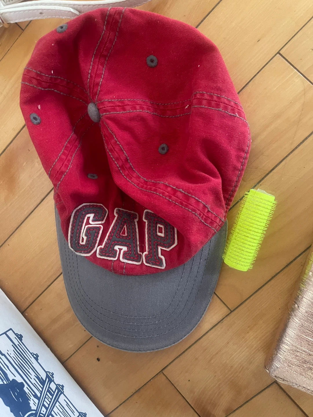 GAP Red and Grey Baseball Cap