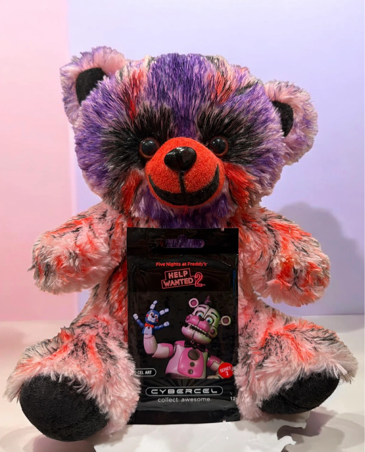FNAF Help Wanted 2 Cyber Cell hand painted Collectible Plushy