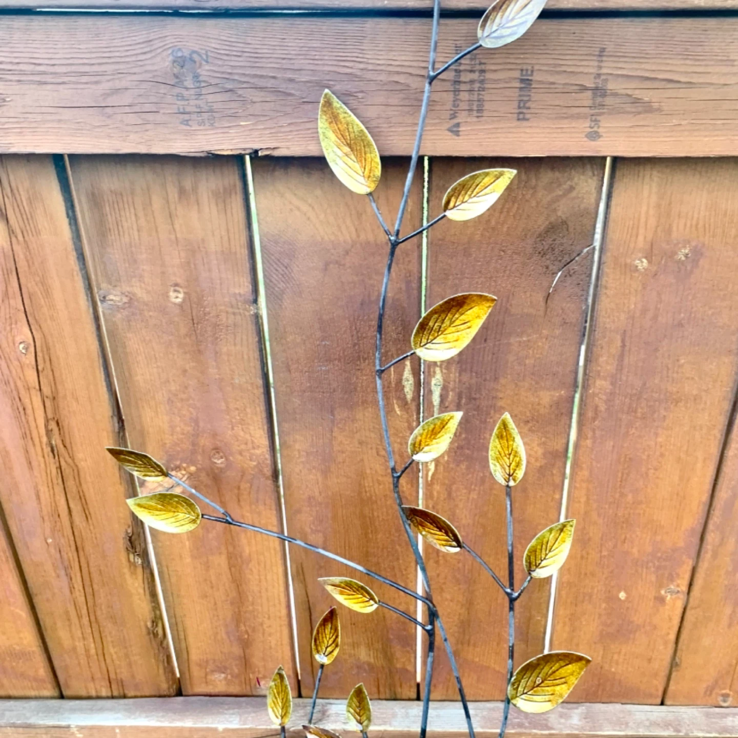 Wall Art Metal Branch Decor Garden Yard Home Outdoor Decoration - photo 5