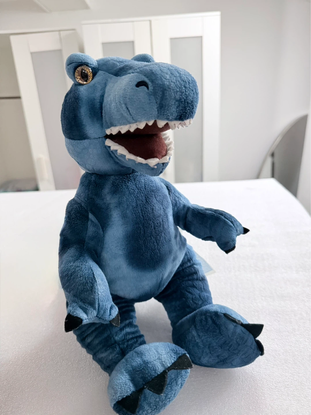 Build-A-Bear Blue Dinosaur Plush Toy