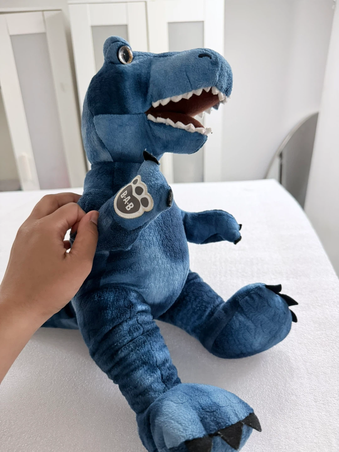 Build-A-Bear Blue Dinosaur Plush Toy - photo 2