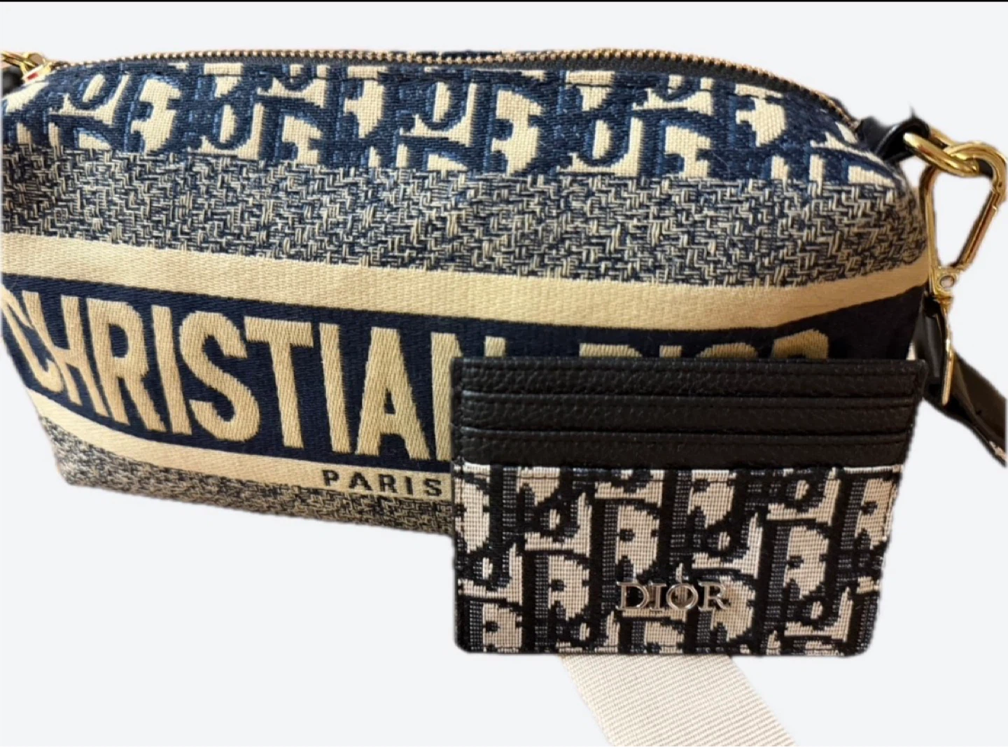 CD crossbody bag.& cardholder - photo 2
