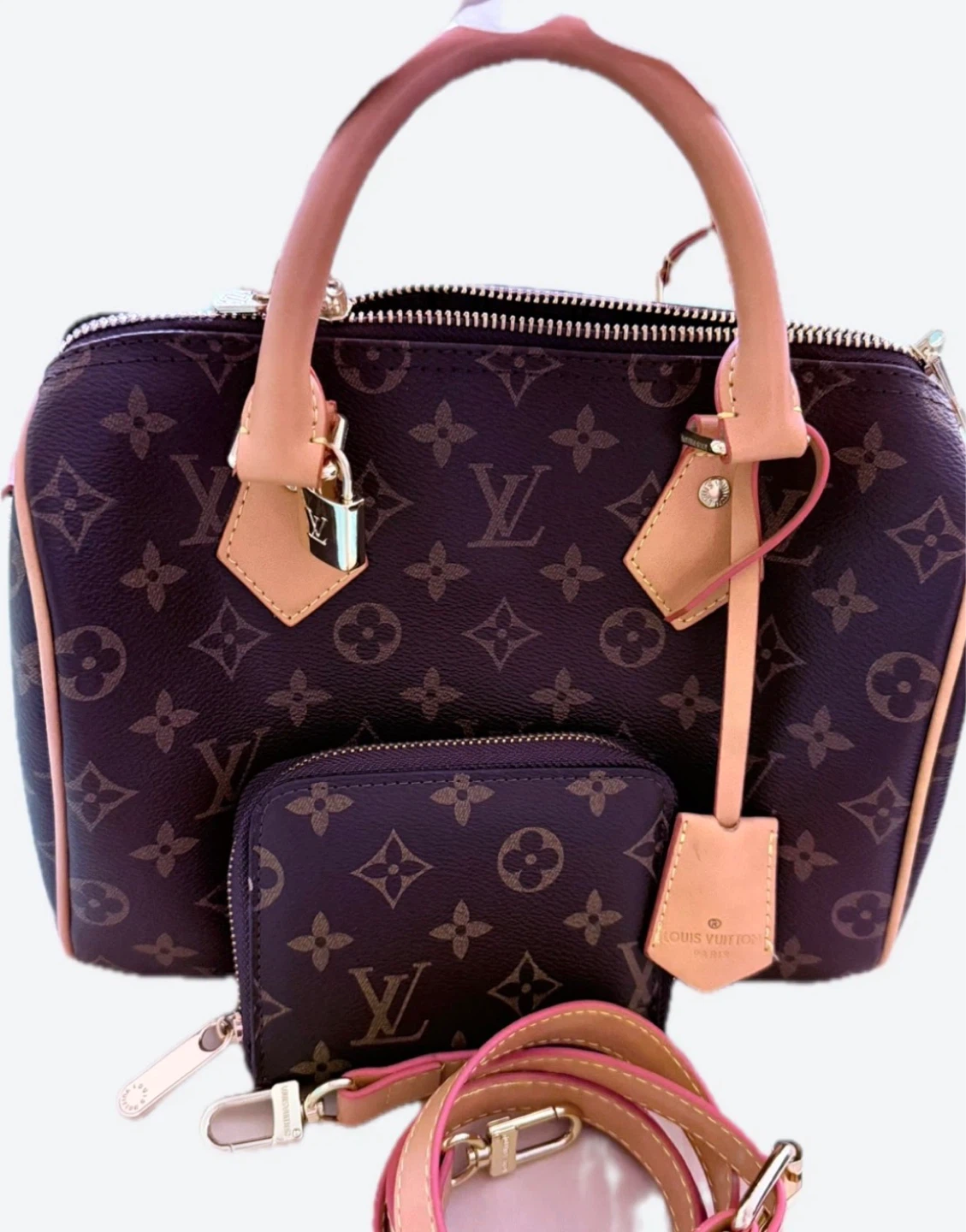 LV speedy 25 cm brown classic monogram