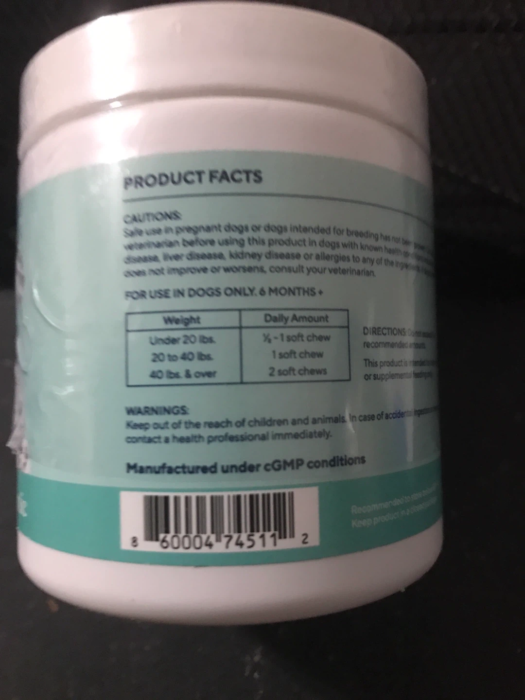 Probiotic Digestive Chews for Dogs - photo 2