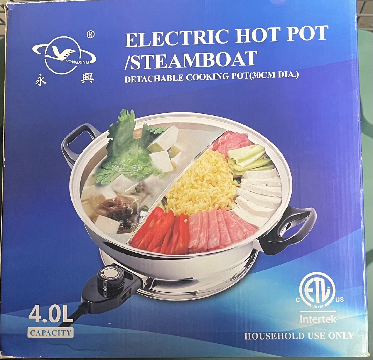 Electric Hot Pot / Steamboat (Detachable, 4.0L) - photo 2