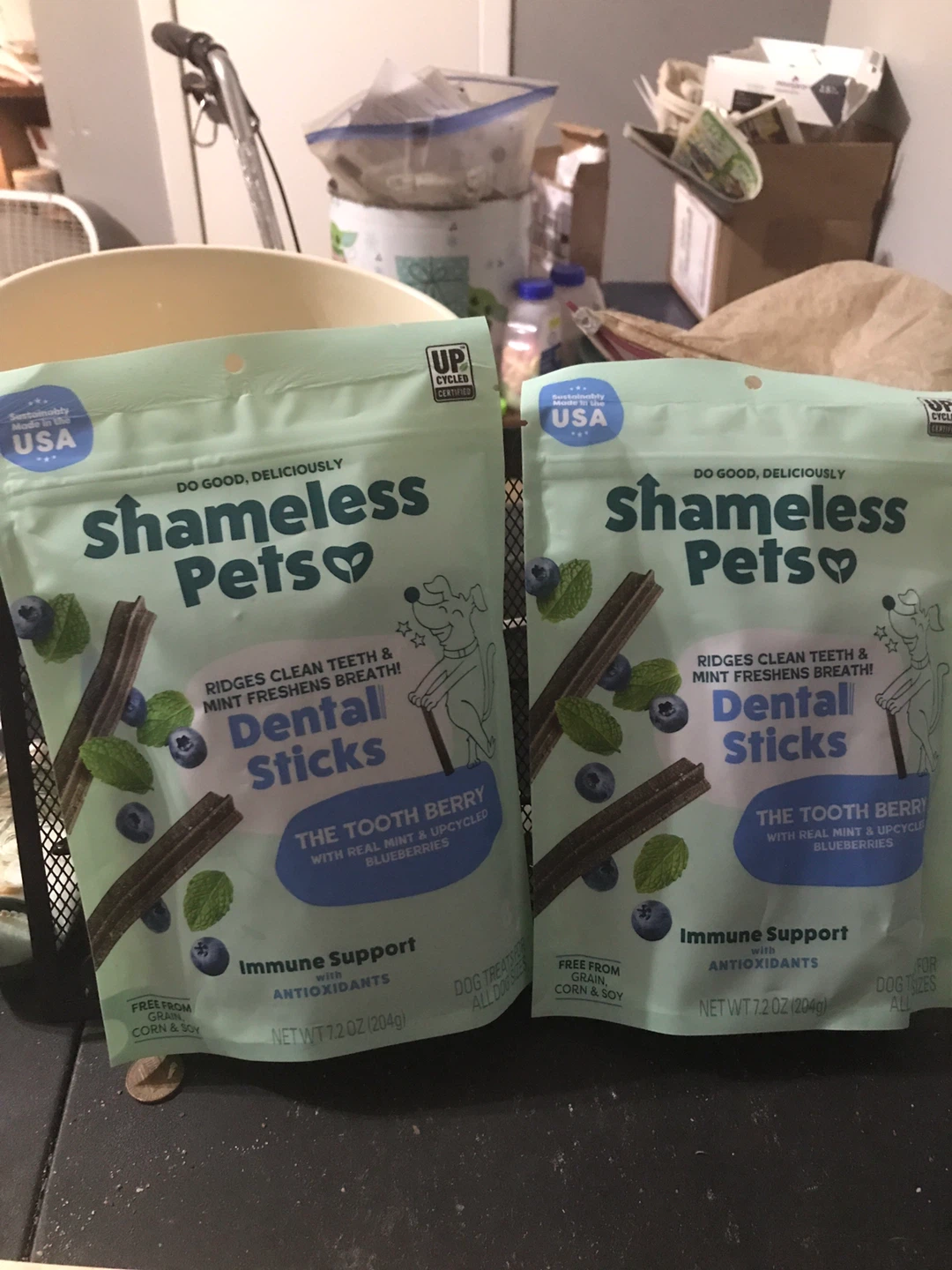 Shameless Pets Dental Sticks -  (2 Pack)