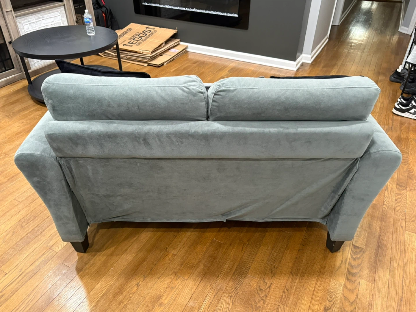 Grey Loveseat and Armchair Set - photo 4