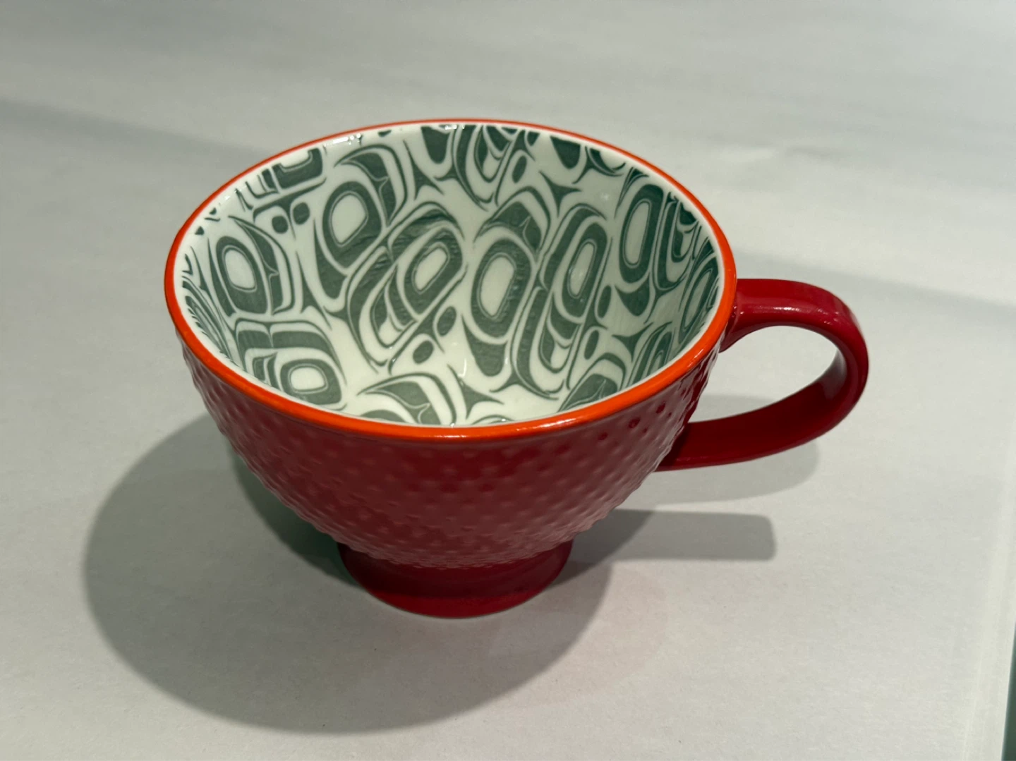 Native Home Ceramic Mug with Indigenous Art - photo 2