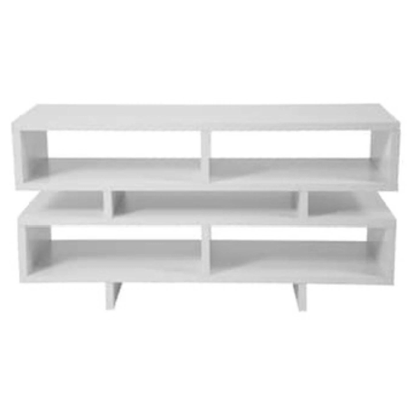 Modern White Media Condole / TV Stand