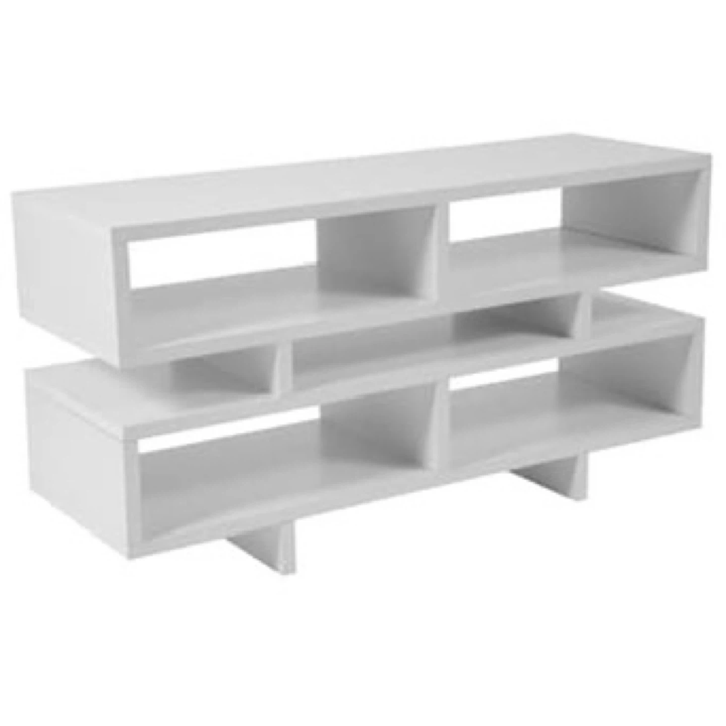 Modern White Media Condole / TV Stand - photo 3