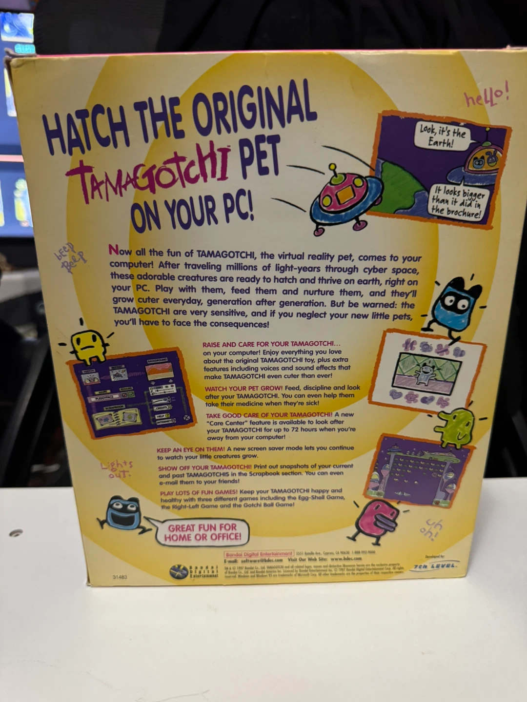 Tamagotchi CD-ROM for Windows 95 - photo 2