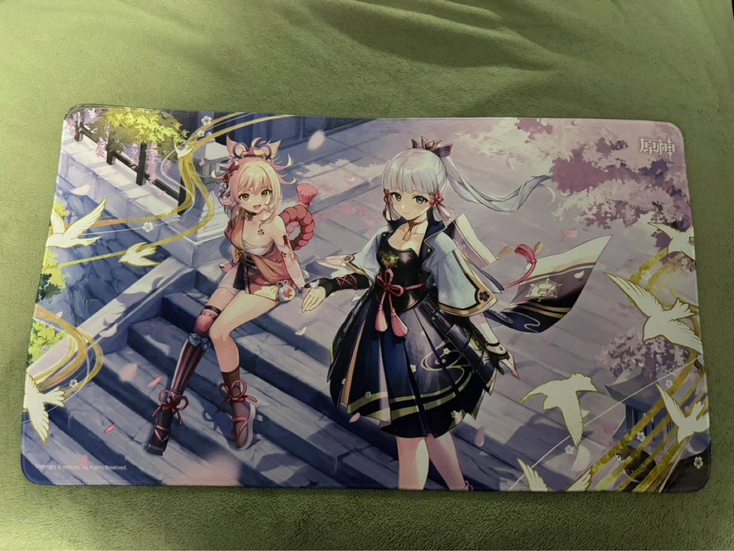 Genshin Impact Yoimiya & Ayaka Playmat