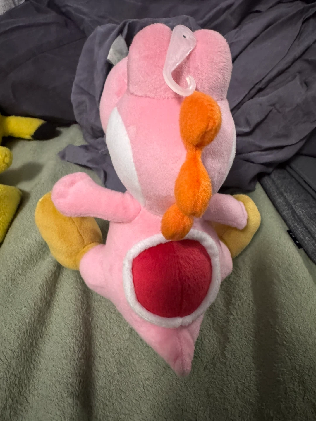 Pink Yoshi Plush Toy - photo 2