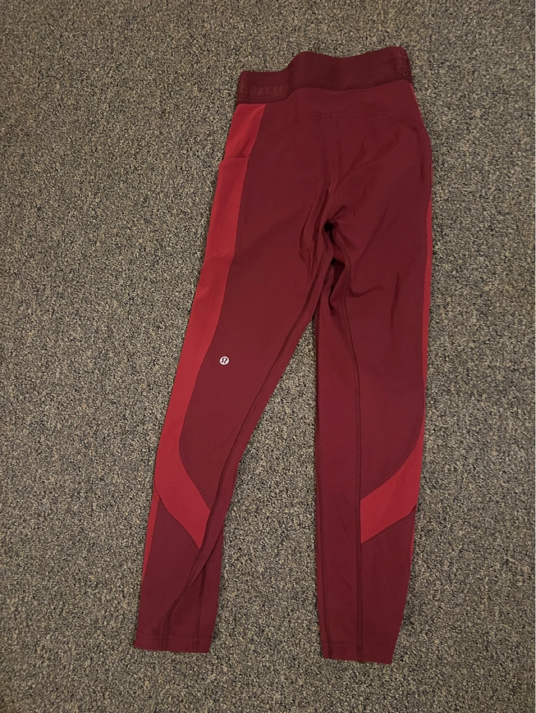 Lululemon Burgundy & Red Leggings - photo 2