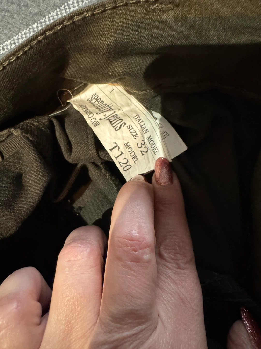 Spendl Jeans Italian Model T120 Size 12 - photo 3