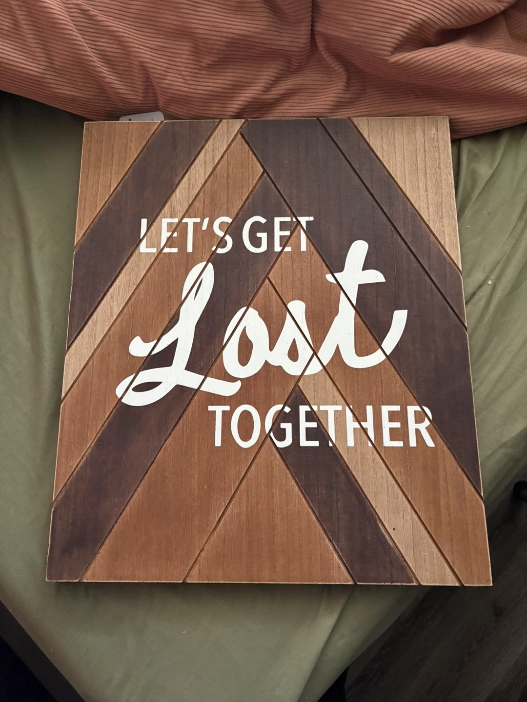 Ashland "Let's Get Lost Together" Wall Decor