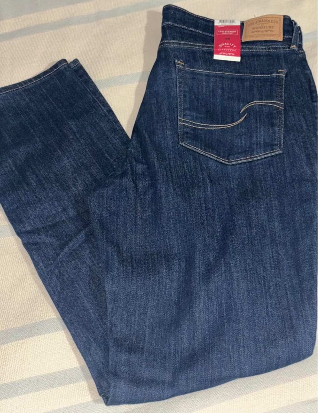 Levi Signature Mid-Rise Straight Jeans - photo 2