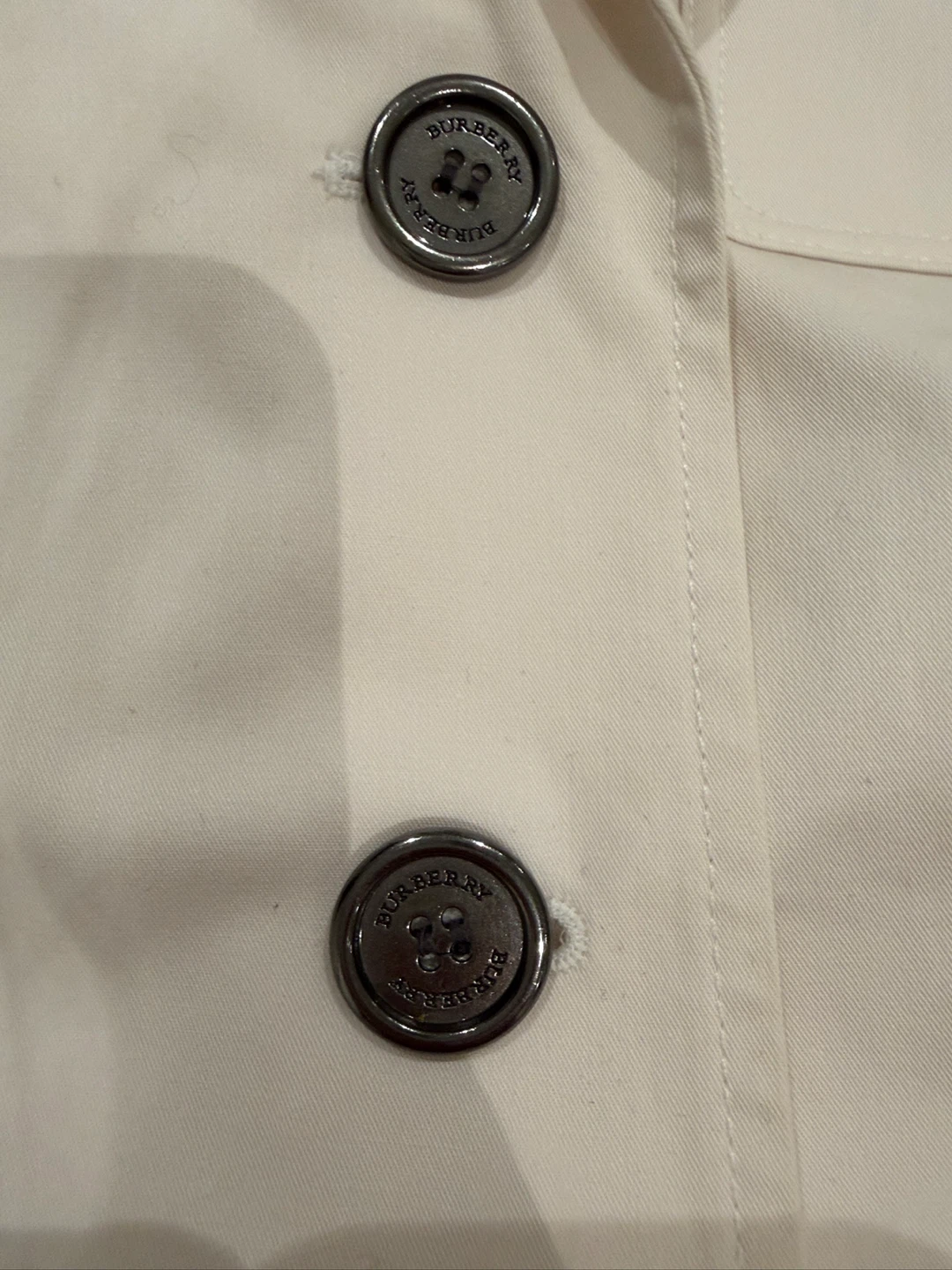 Burberry London Cream Jacket - UK 4 / US 2 - photo 3