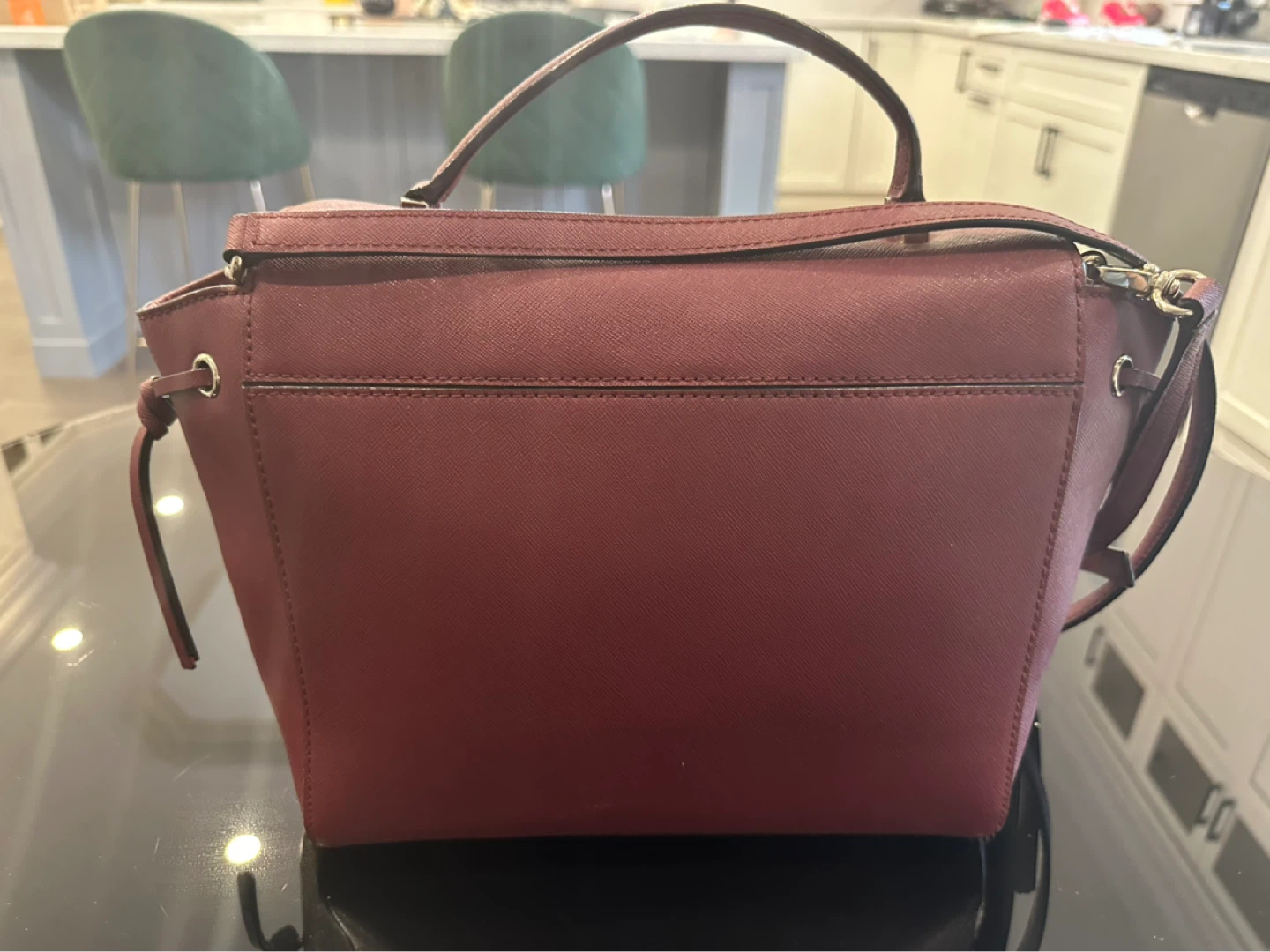 Kate Spade New York Burgundy Crossbody Purse - photo 5