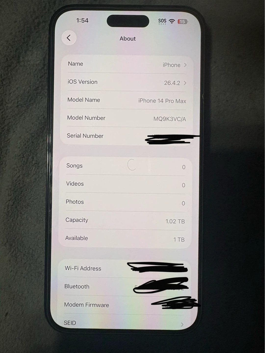 Apple iPhone 14 Pro Max 1TB - photo 4