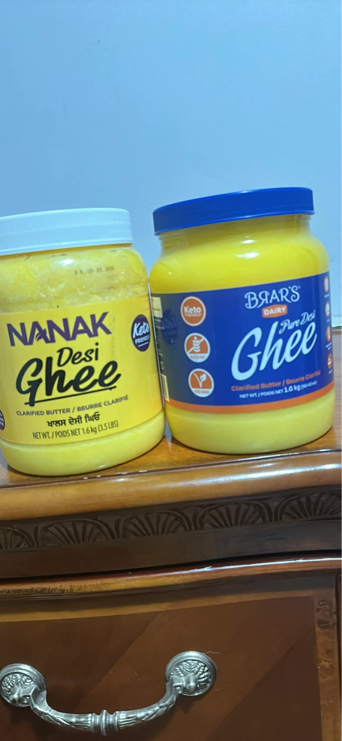 Nanak & Baar's Desi Ghee - 2 x 1.6 kg Jars