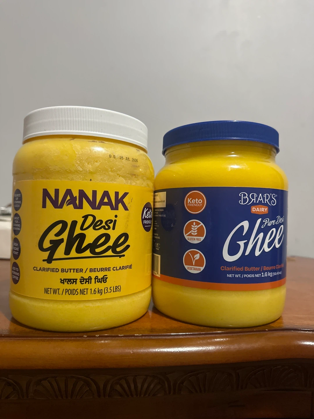 Nanak & Baar's Desi Ghee - 2 x 1.6 kg Jars - photo 2