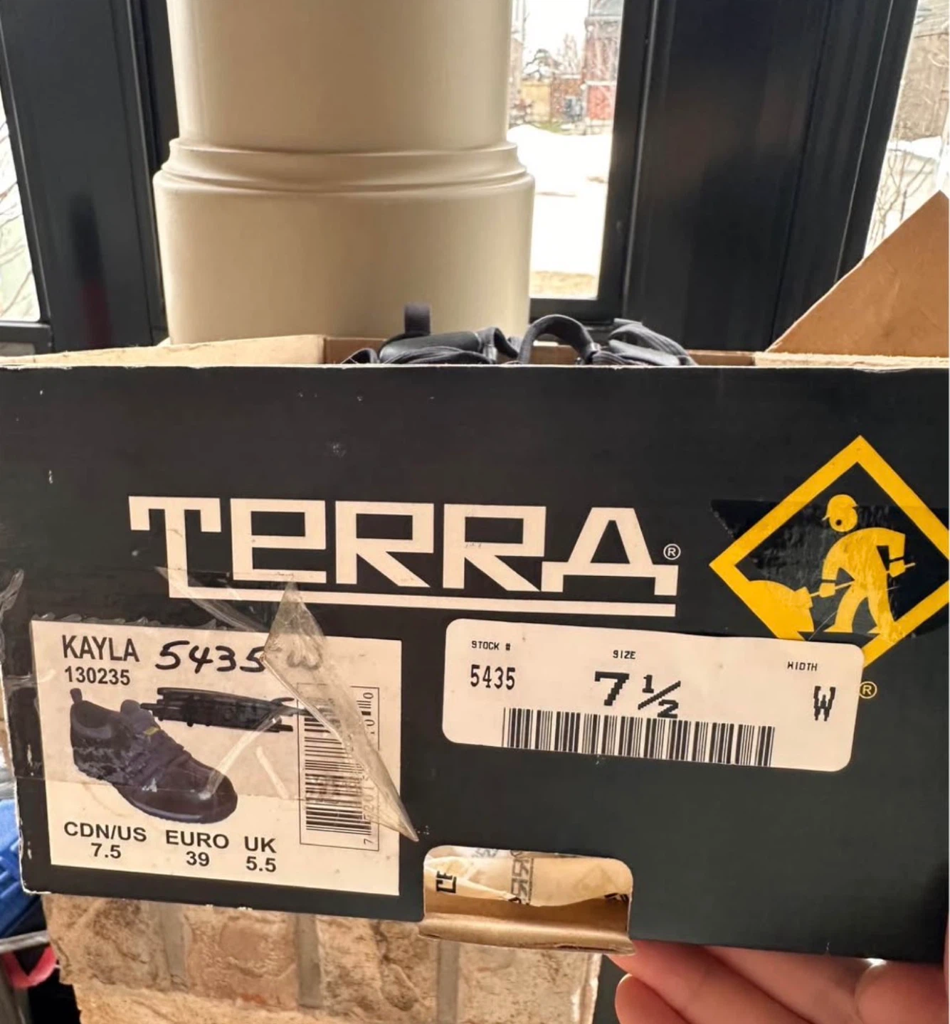 Terra Kayla Safety Shoes Size 7.5
