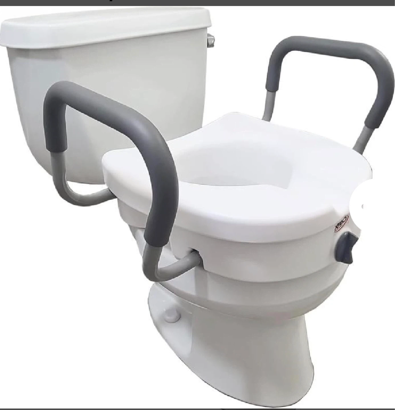 Carex Toilet Seat Riser with Handles
