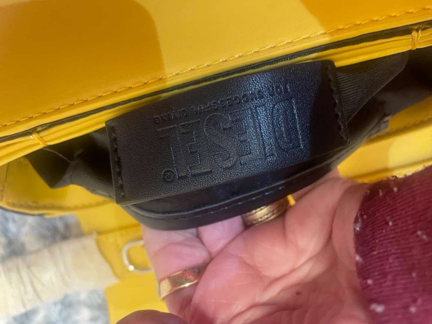 Diesel Hot “ Yellow Shoulder Bag - photo 2