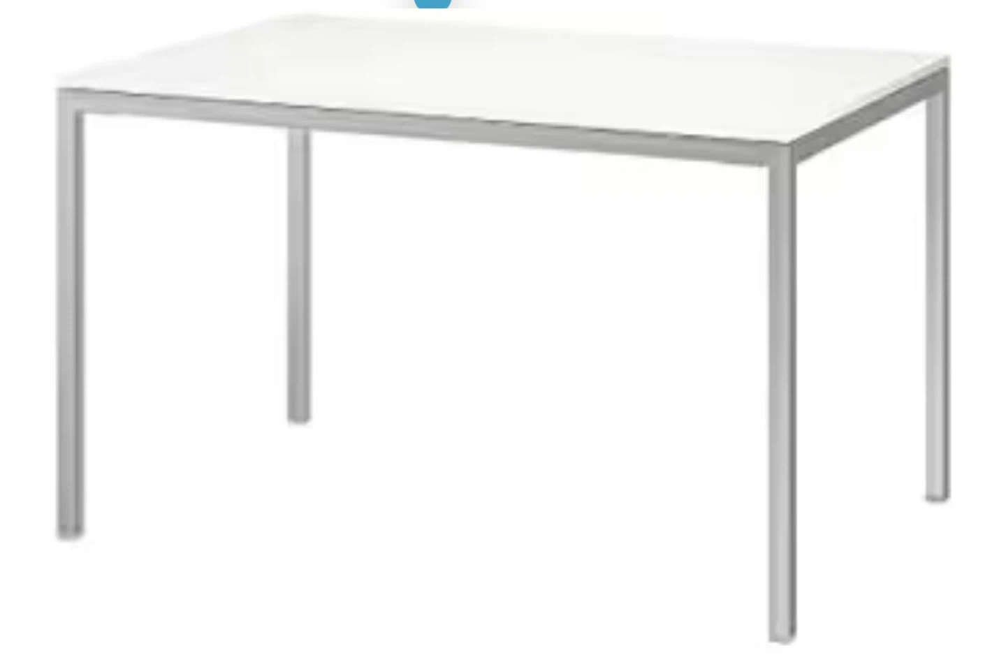 Ikea TORSBY Metal Chrome-Plated high-Gloss Table - photo 3