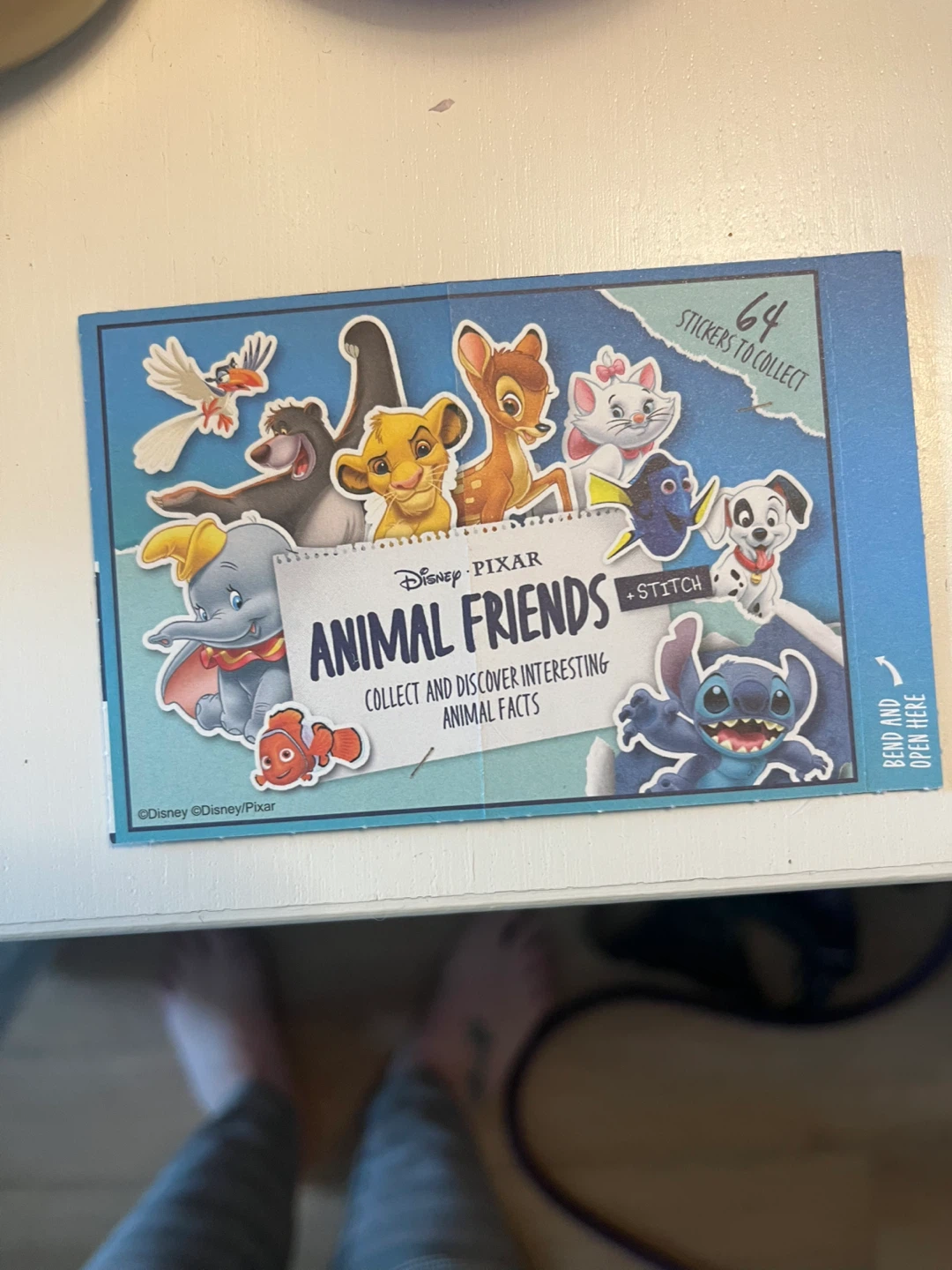 Disney Pixar Animal Friends Sticker Collection