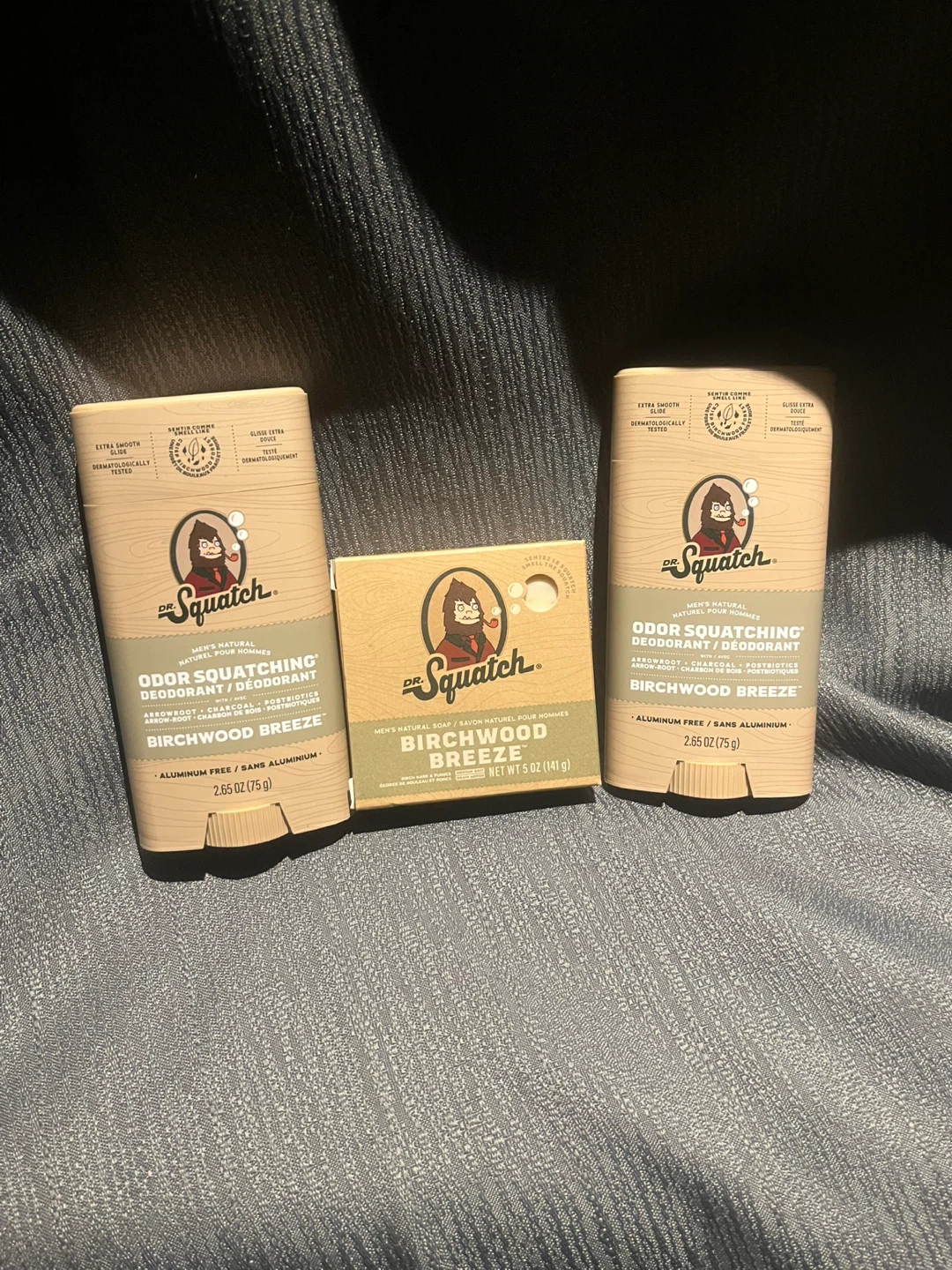Dr. Squatch Birchwood Breeze Deodorant & Soap Set