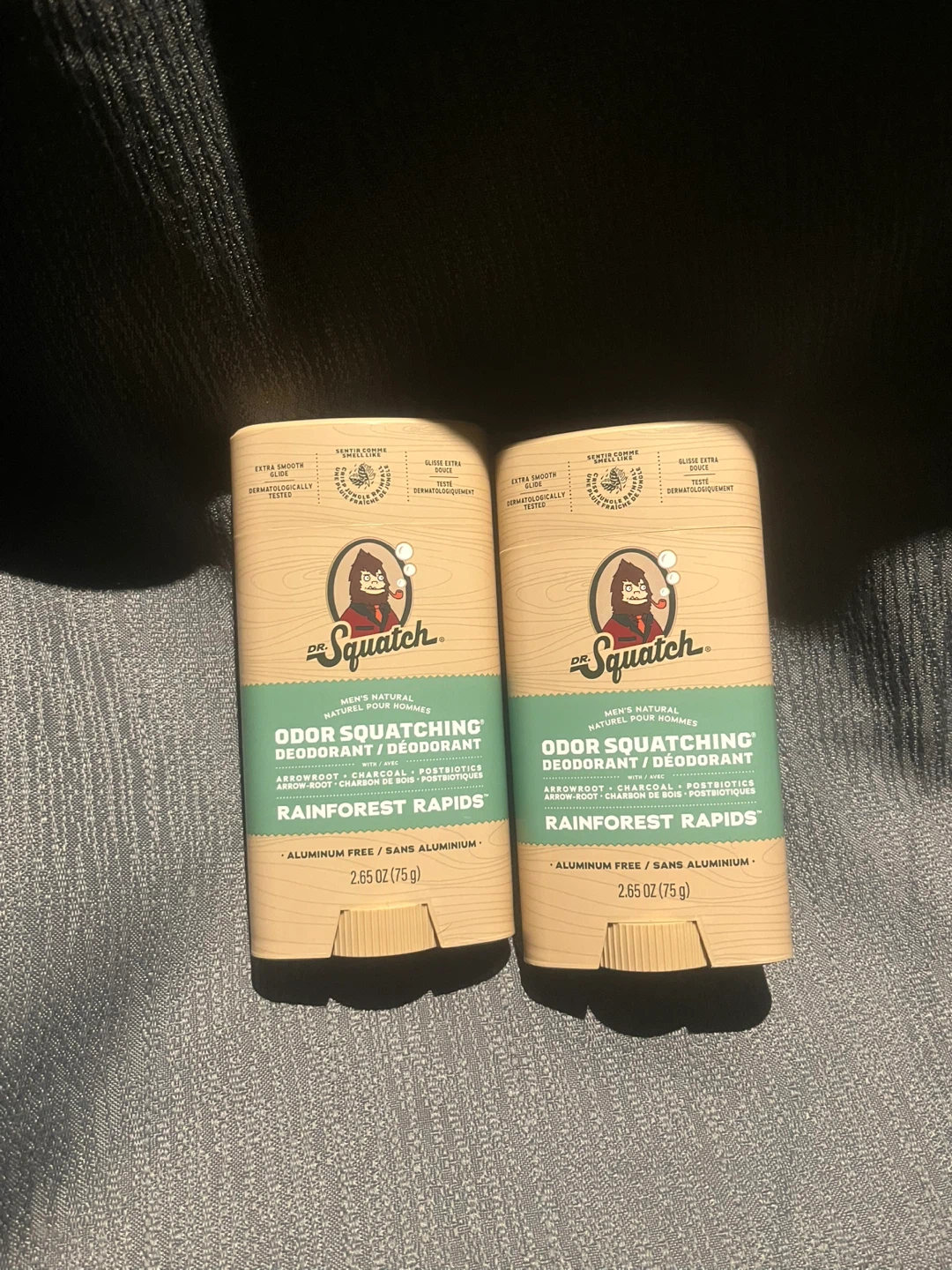 Dr. Squatch Men's Natural Deodorant - Rainforest Rapids (2 Pack)