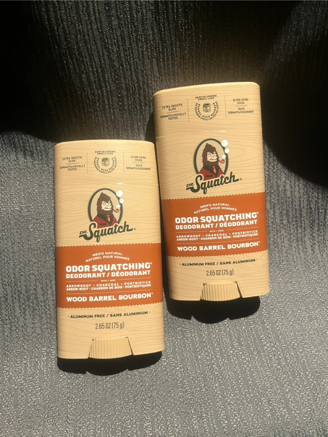 Dr. Squatch Men's Deodorant - Wood Barrel Bourbon (2.65 oz)