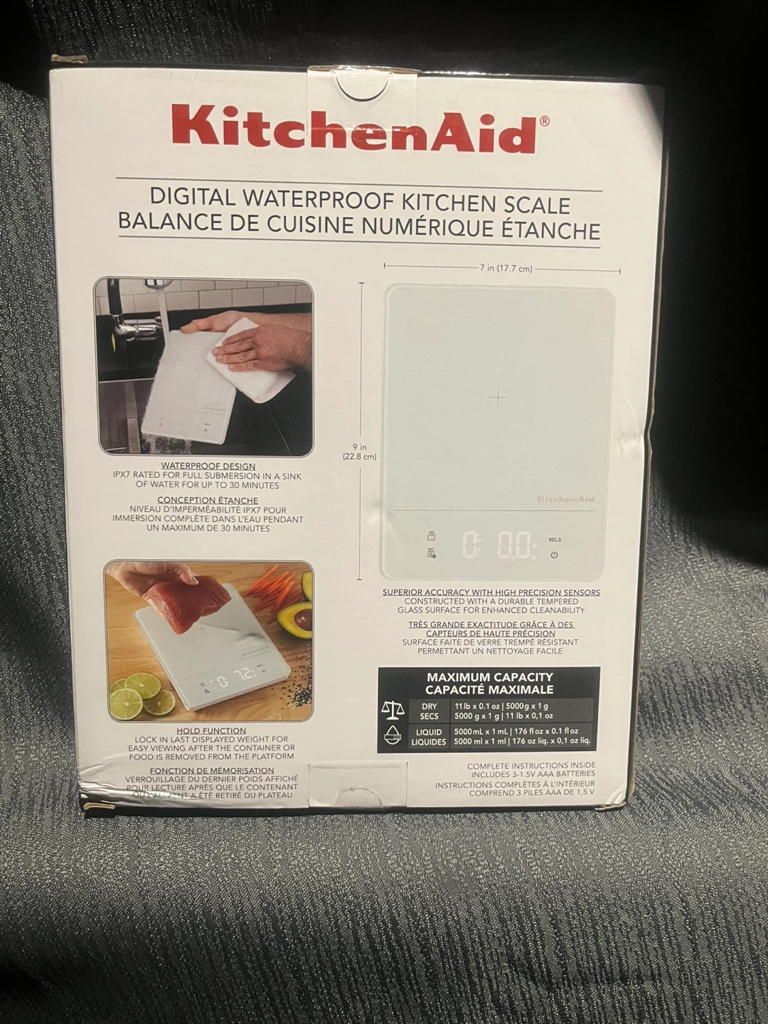 KitchenAid Waterproof Digital Kitchen Scale - photo 2