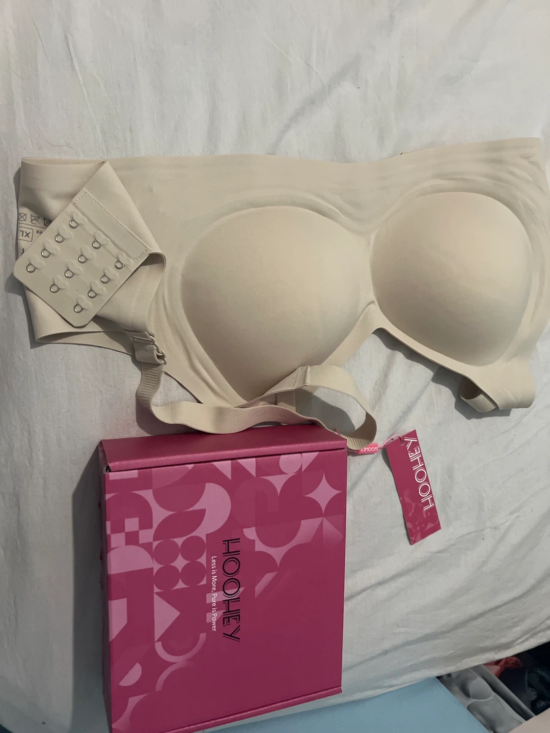HOOHEY Padded Bra - XL - Beige