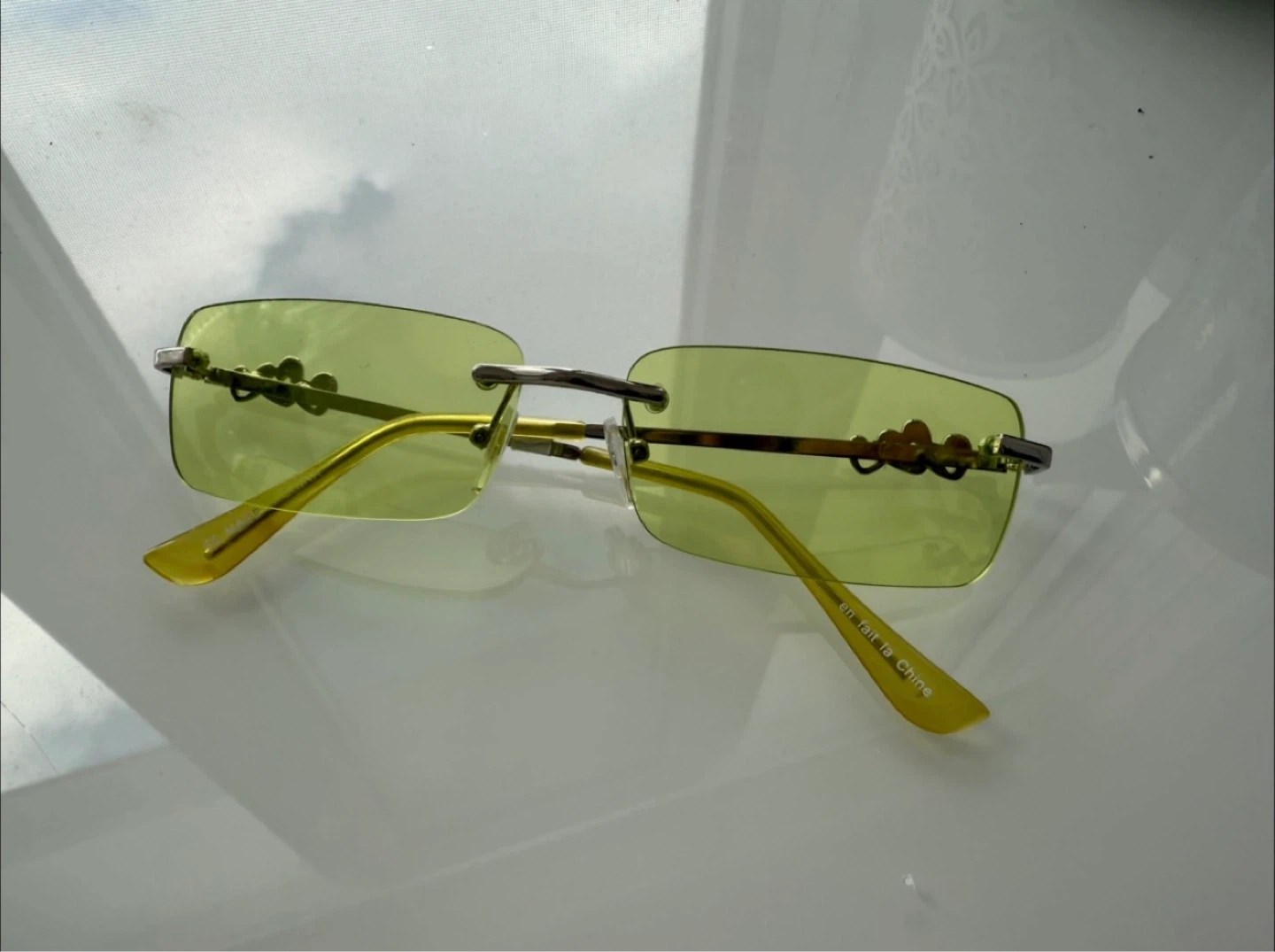 Tinted sunglasses