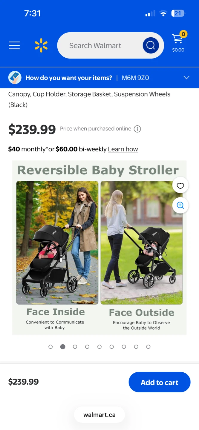Infans BB5224BK Stroller - Black - photo 2