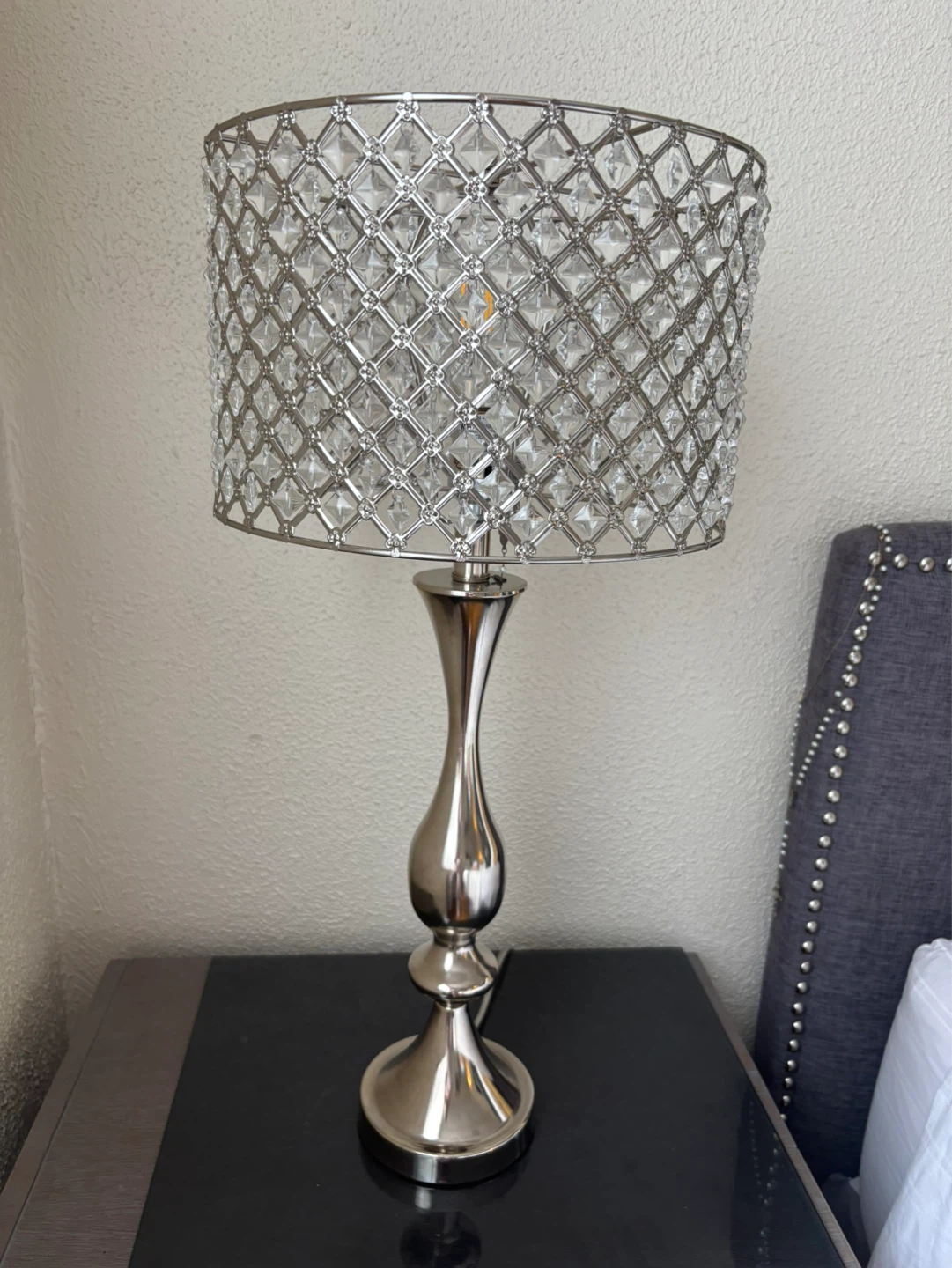 Sparkly Crystal Table Lamp