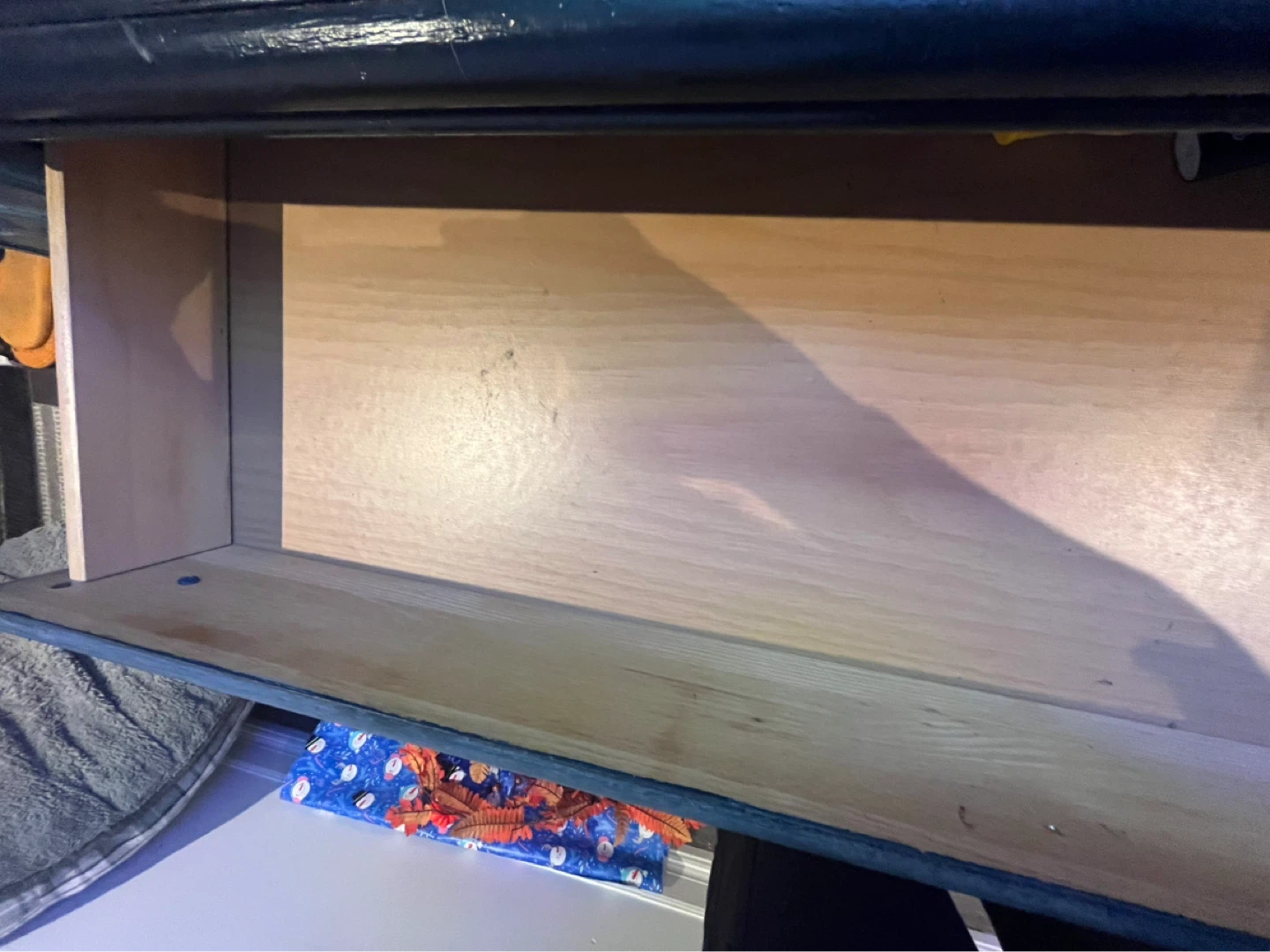 High-quality navy blue wooden furniture - photo 4