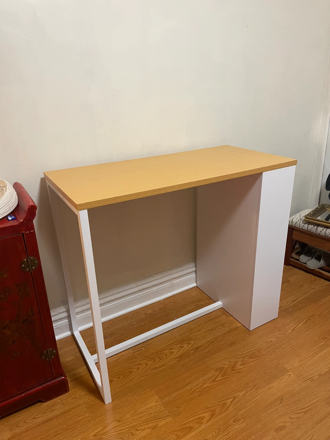 Bar Table/Desk with Shelving - photo 2