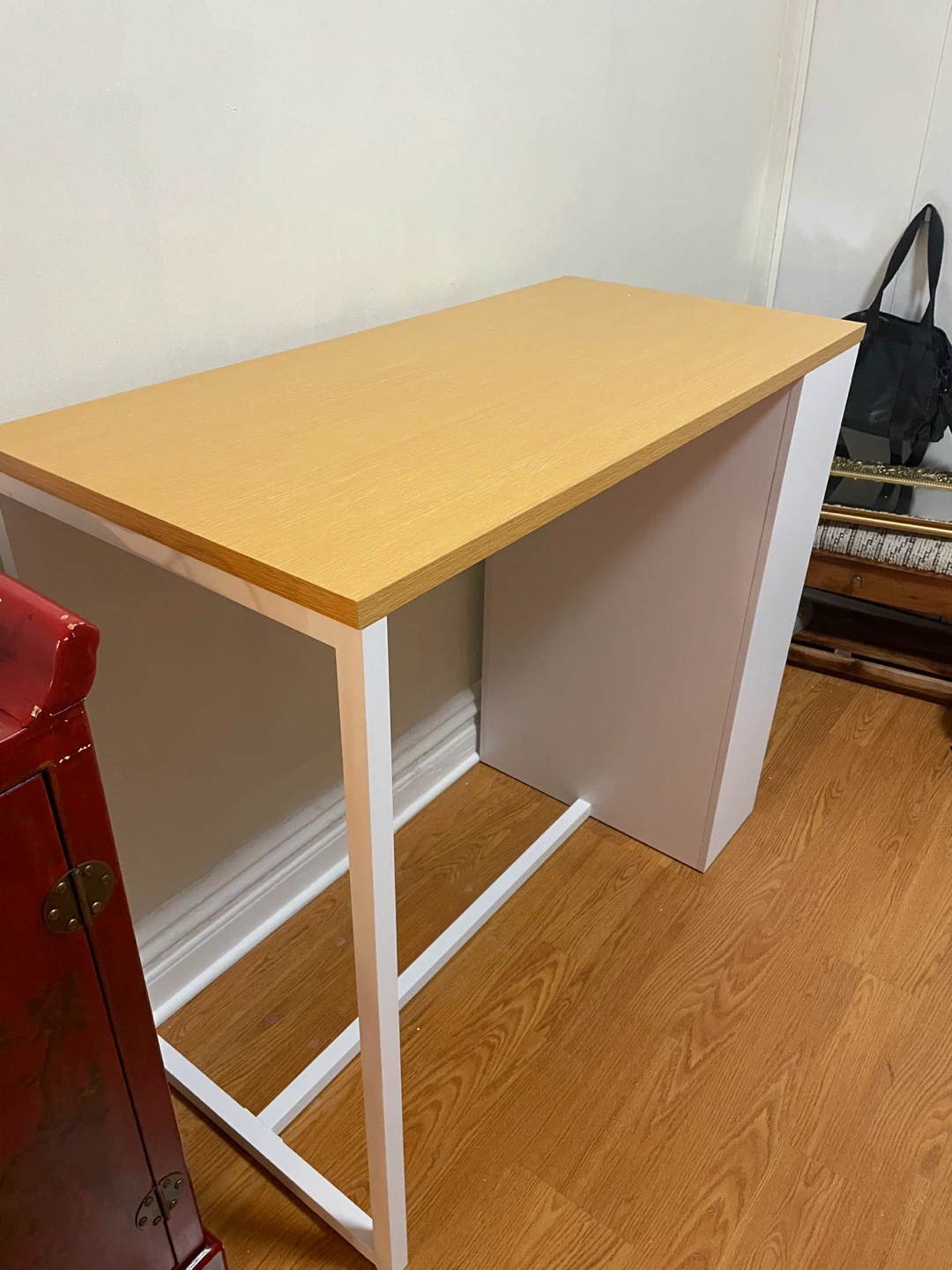 Bar Table/Desk with Shelving - photo 3