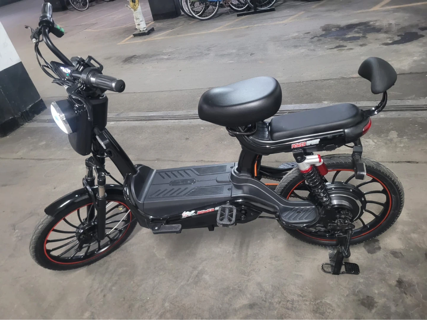 Black Electric Scooter