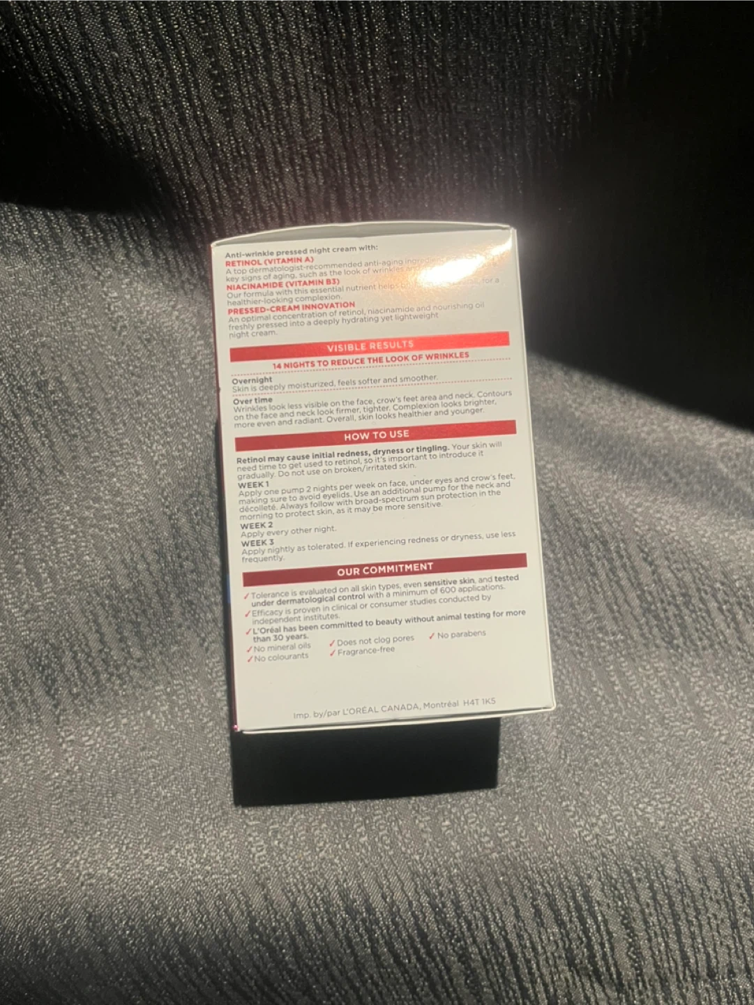 L'Oréal Revitalift Derm Retinol + Niacinamide Night Cream 50ml - photo 2