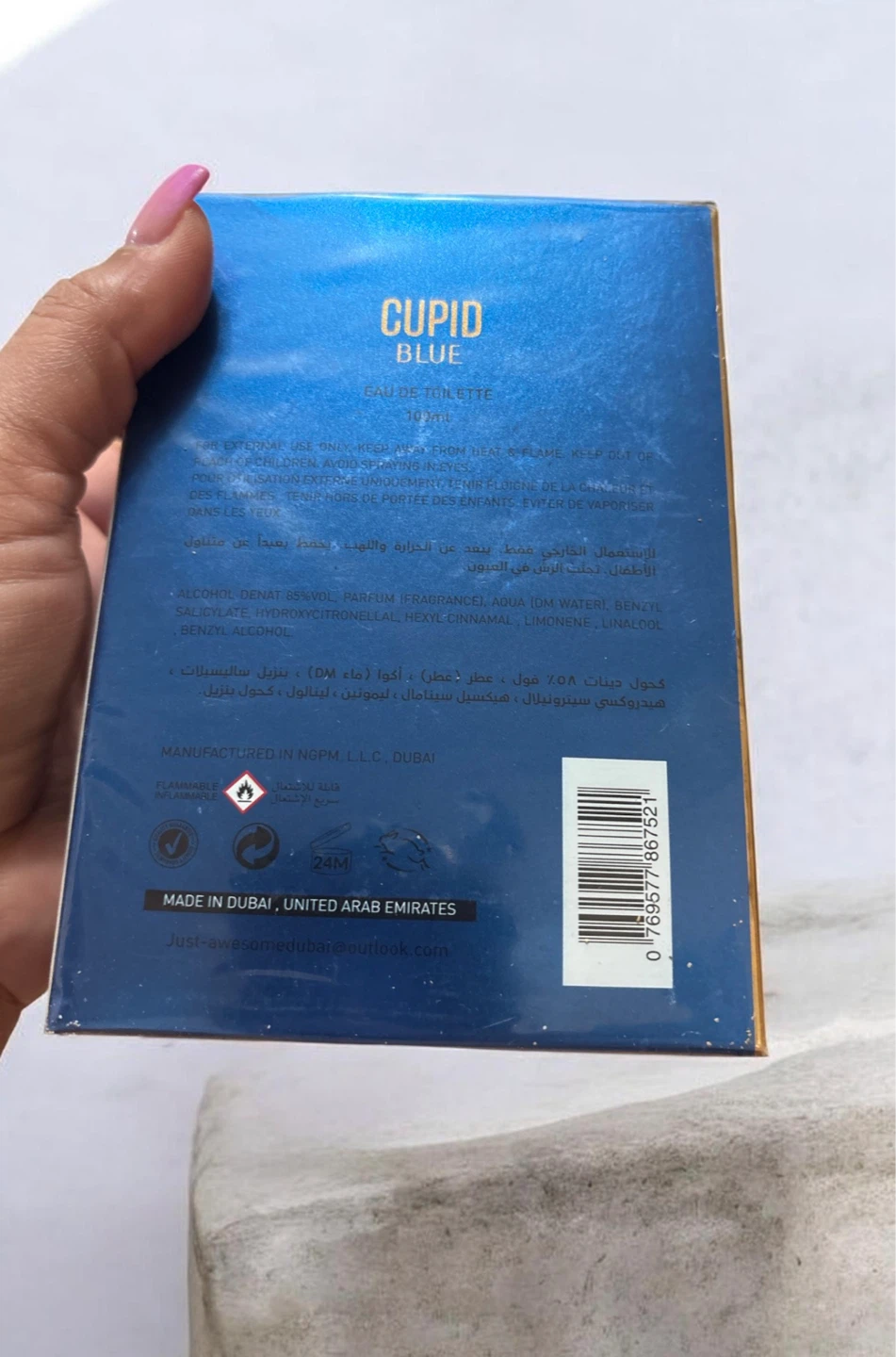 Cupid Blue Eau de Toilette for Men 100ml - photo 5