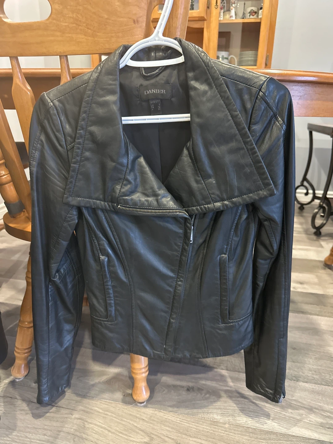Woman’s Danier leather jacket
