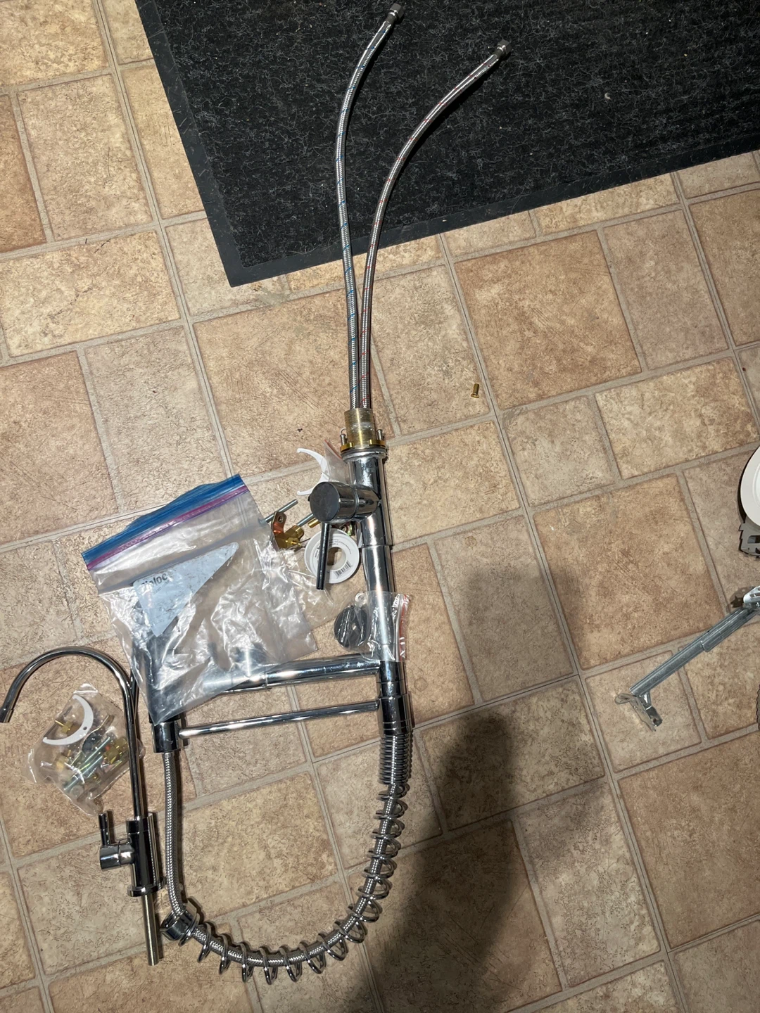 Kitchen Faucet and drinking water tap with the hardware